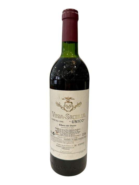 1986 Vega Sicilia Unico Gran Reserva