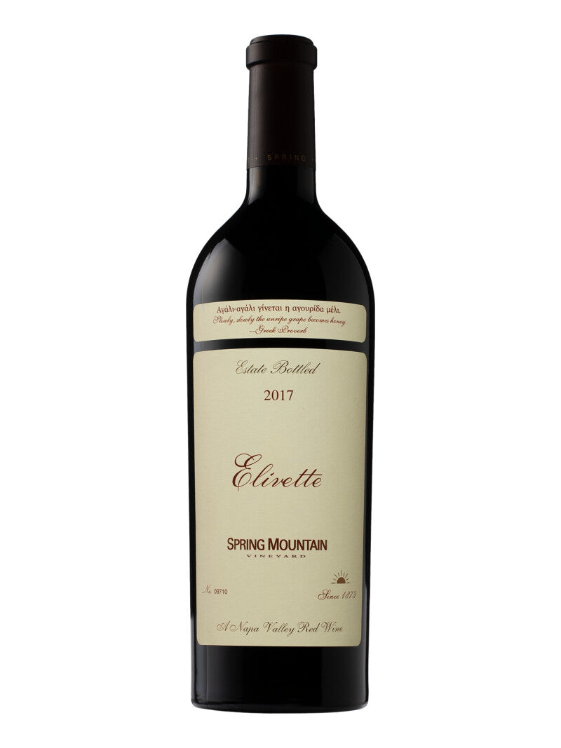 2017 Spring Mountain Vineyard Elivette