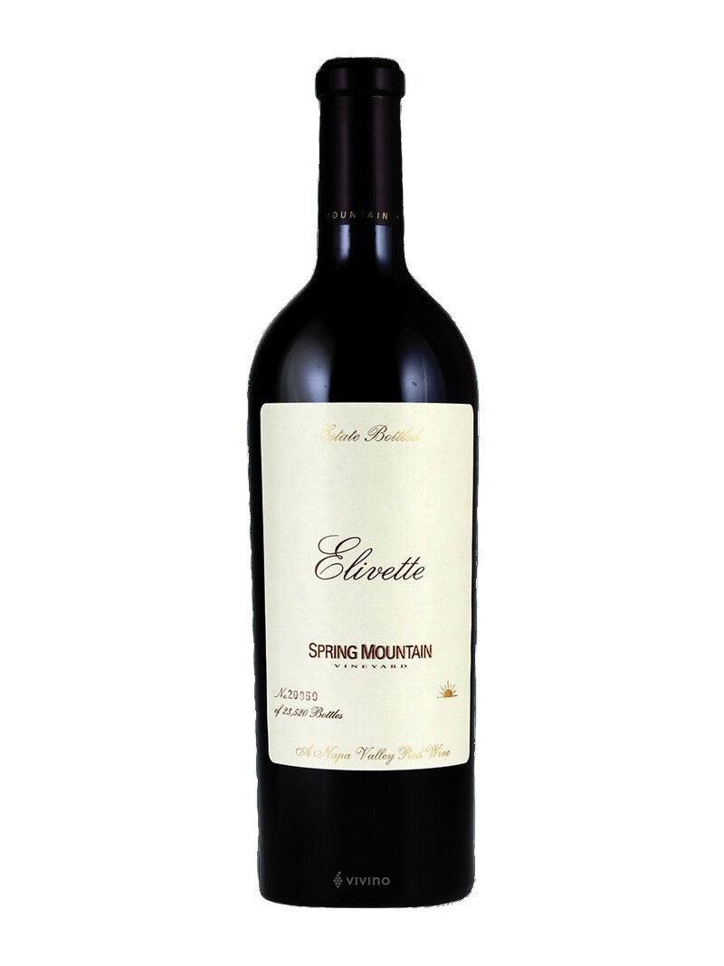 2014 Spring Mountain Vineyard Elivette – Brentwood Fine Wines