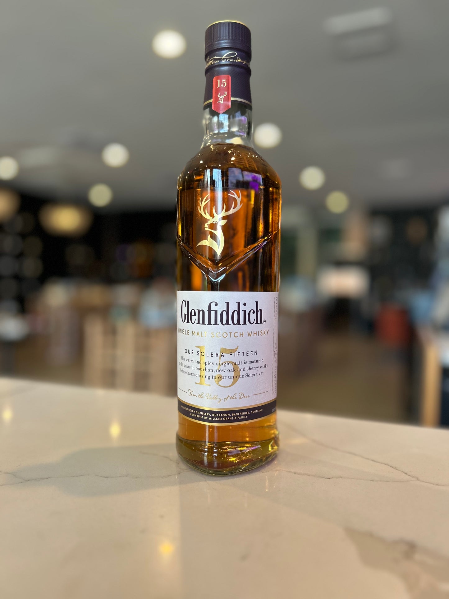 Glenfiddich 15 year Single Malt Scotch Whisky