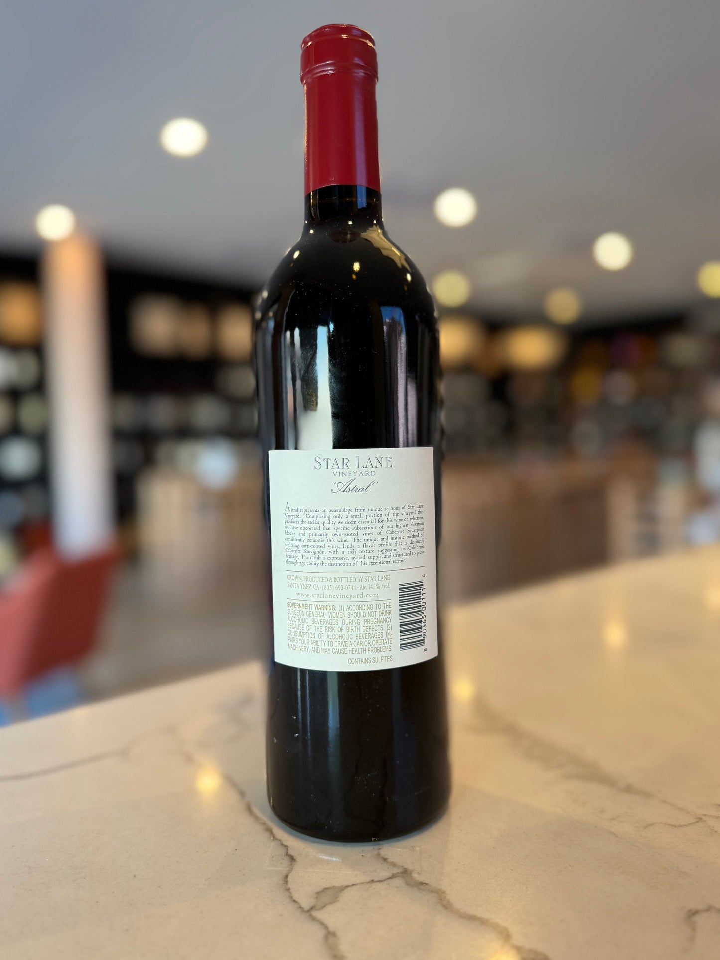 2012 Star Lane Vineyard "Astral " Cabernet Sauvignon