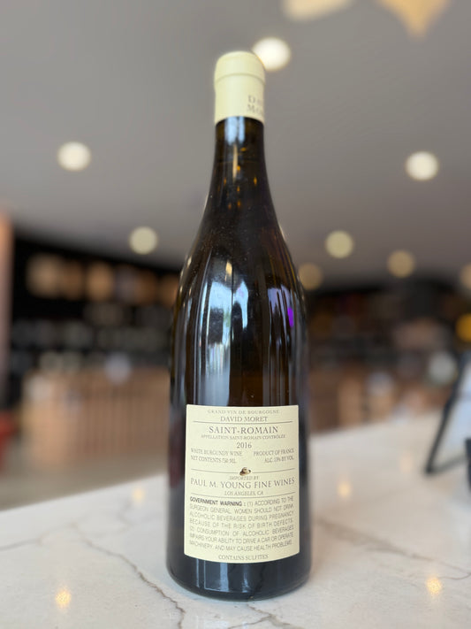 2016 David Moret Saint Romain