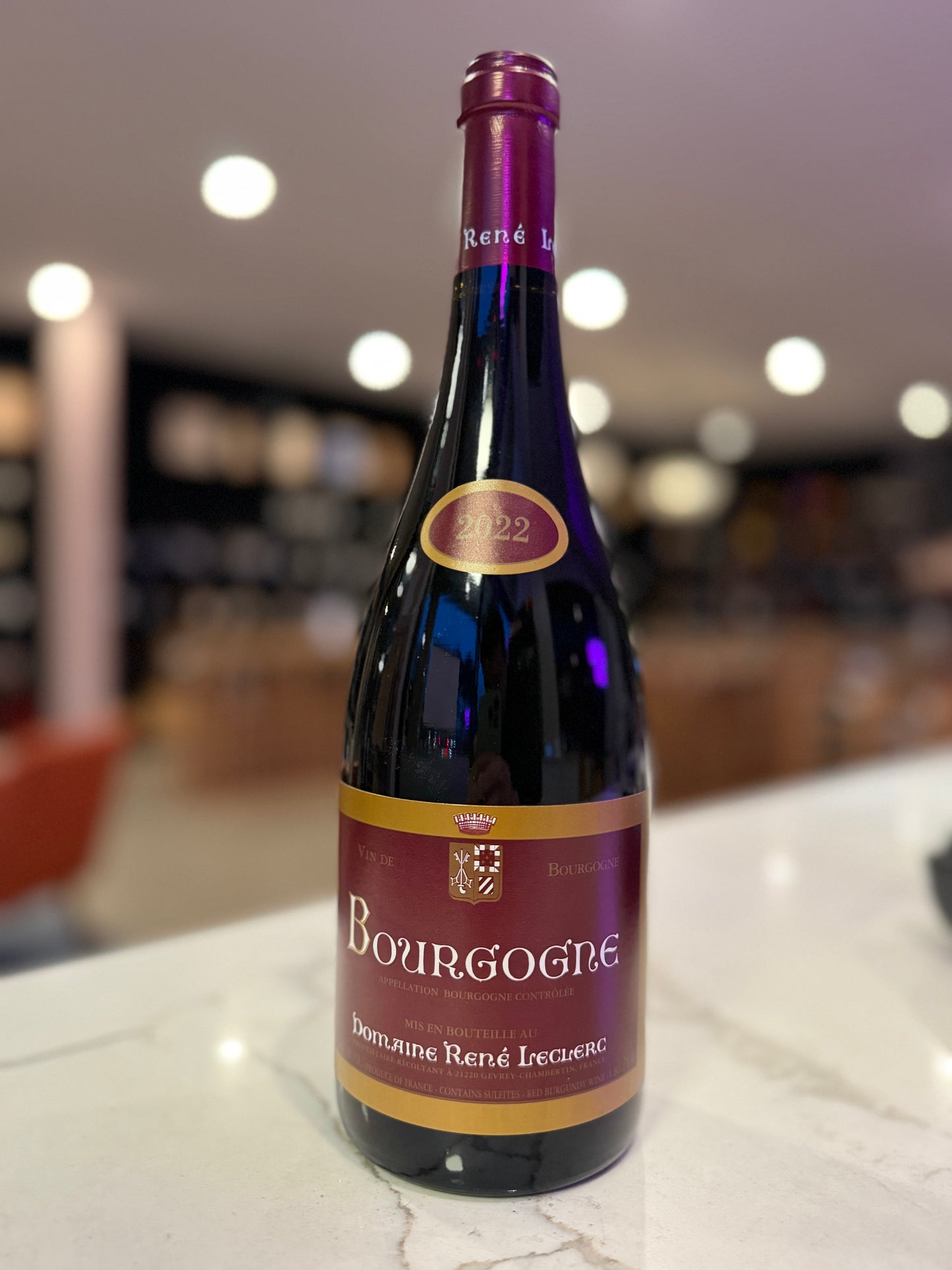 2022 Rene Leclerc Bourgogne Rouge