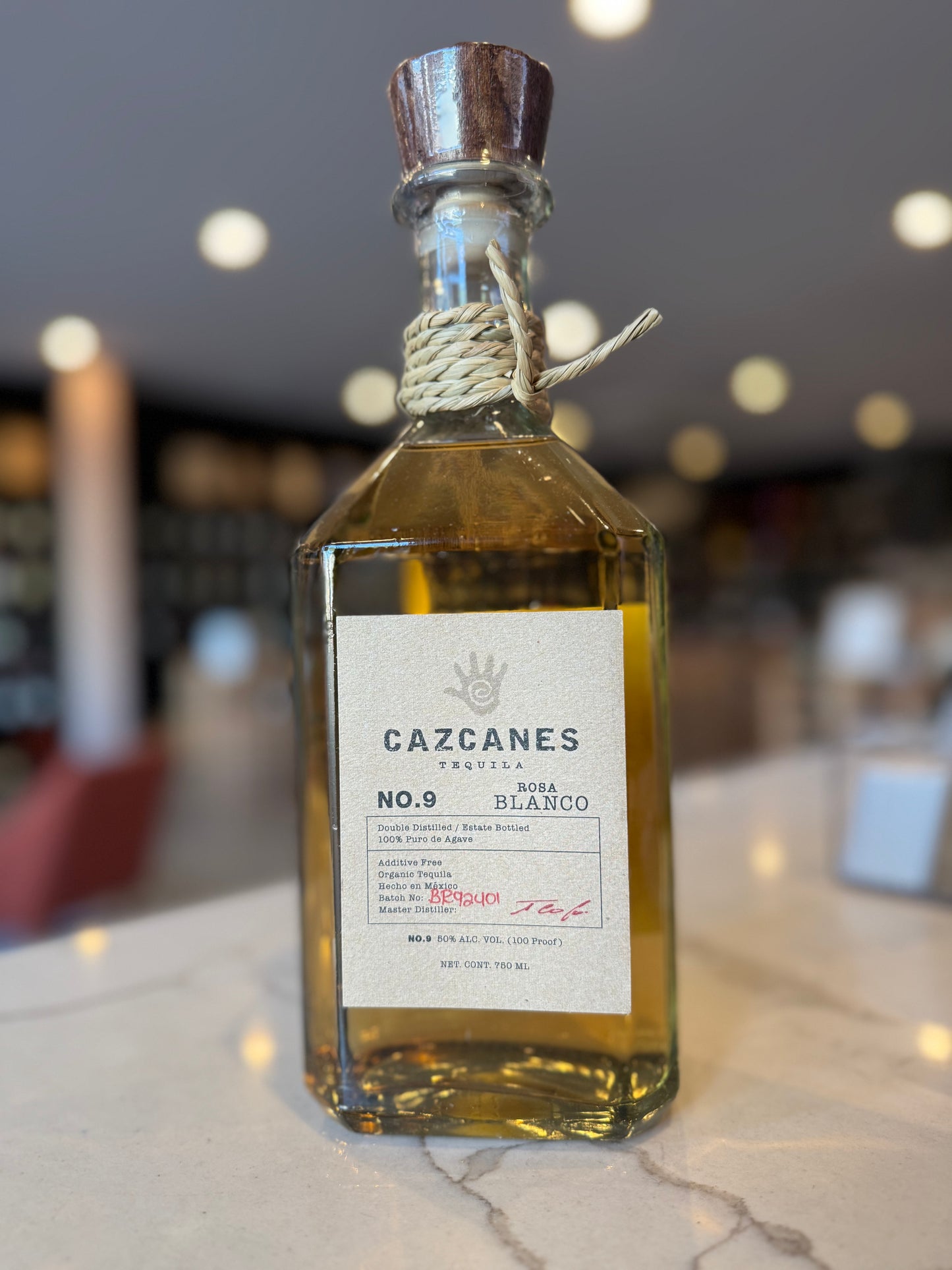 Cazcanes No.9 Tequila Rosa Blanco, Jalisco, Mexico