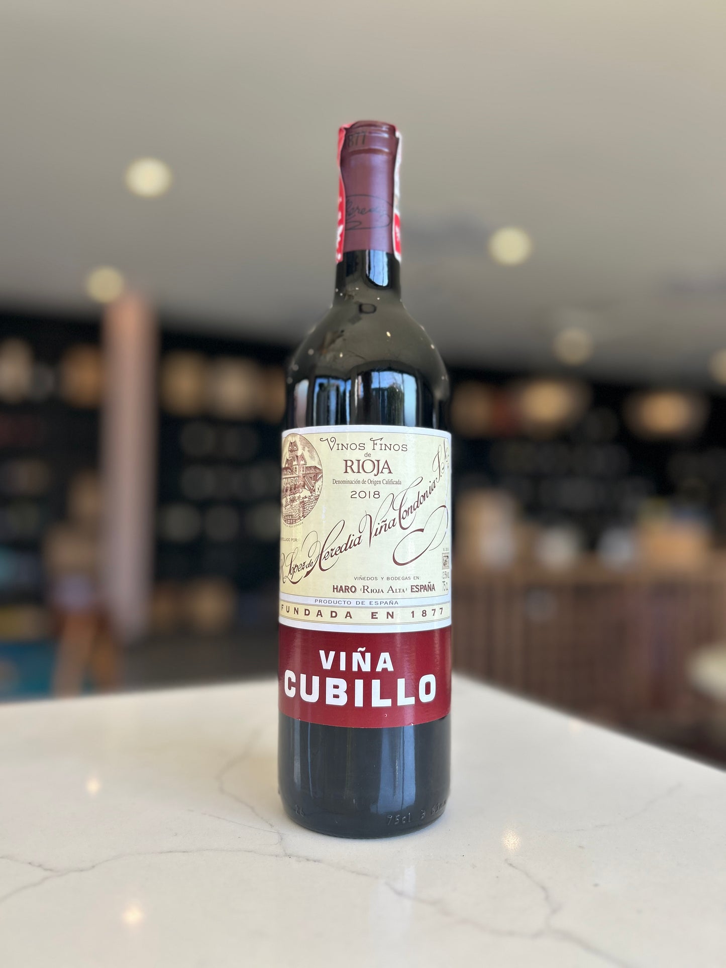 2018 R. Lopez de Heredia Vina Tondonia 'Vina Cubillo' Crianza, Rioja