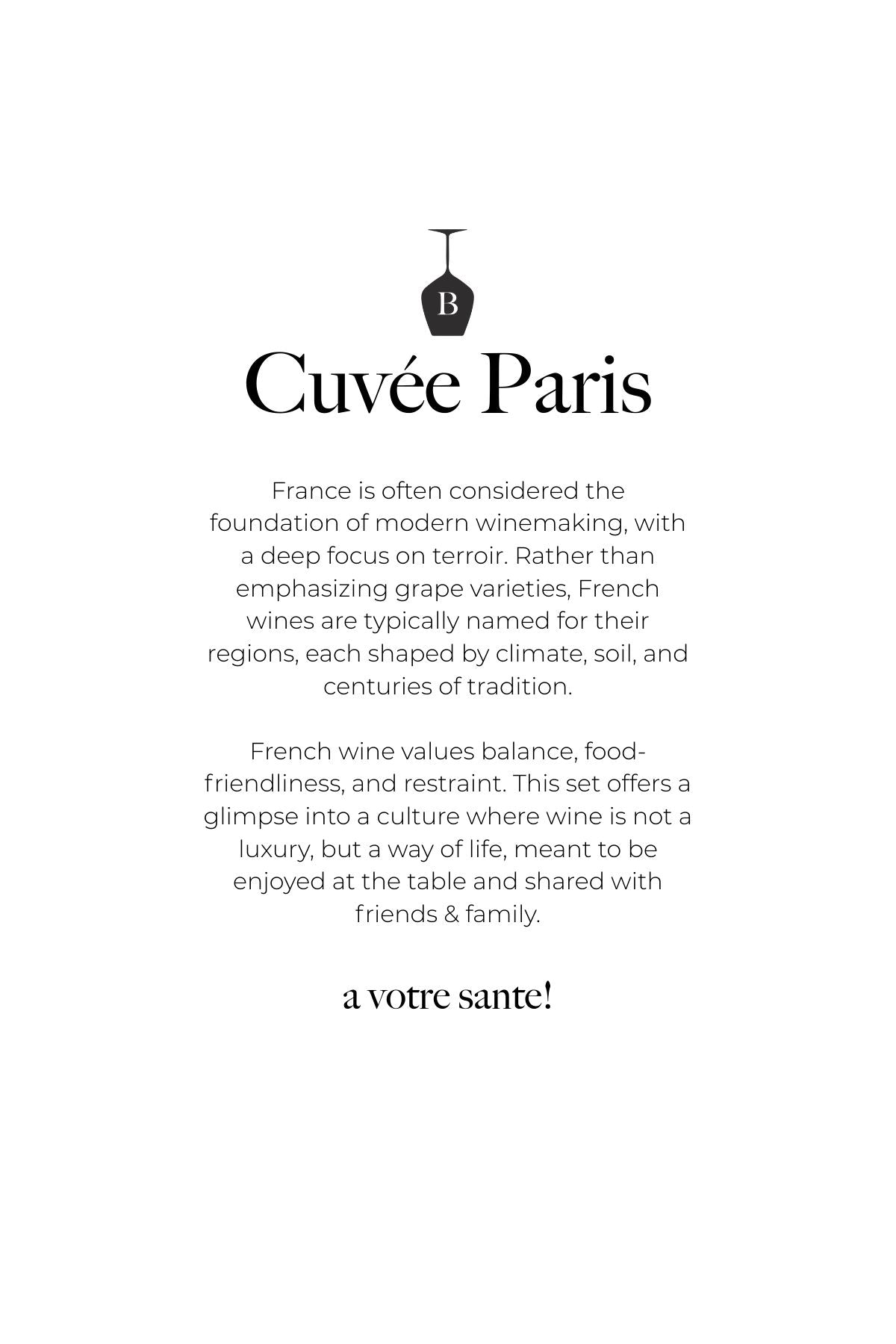 Cuvée Paris Gift Set