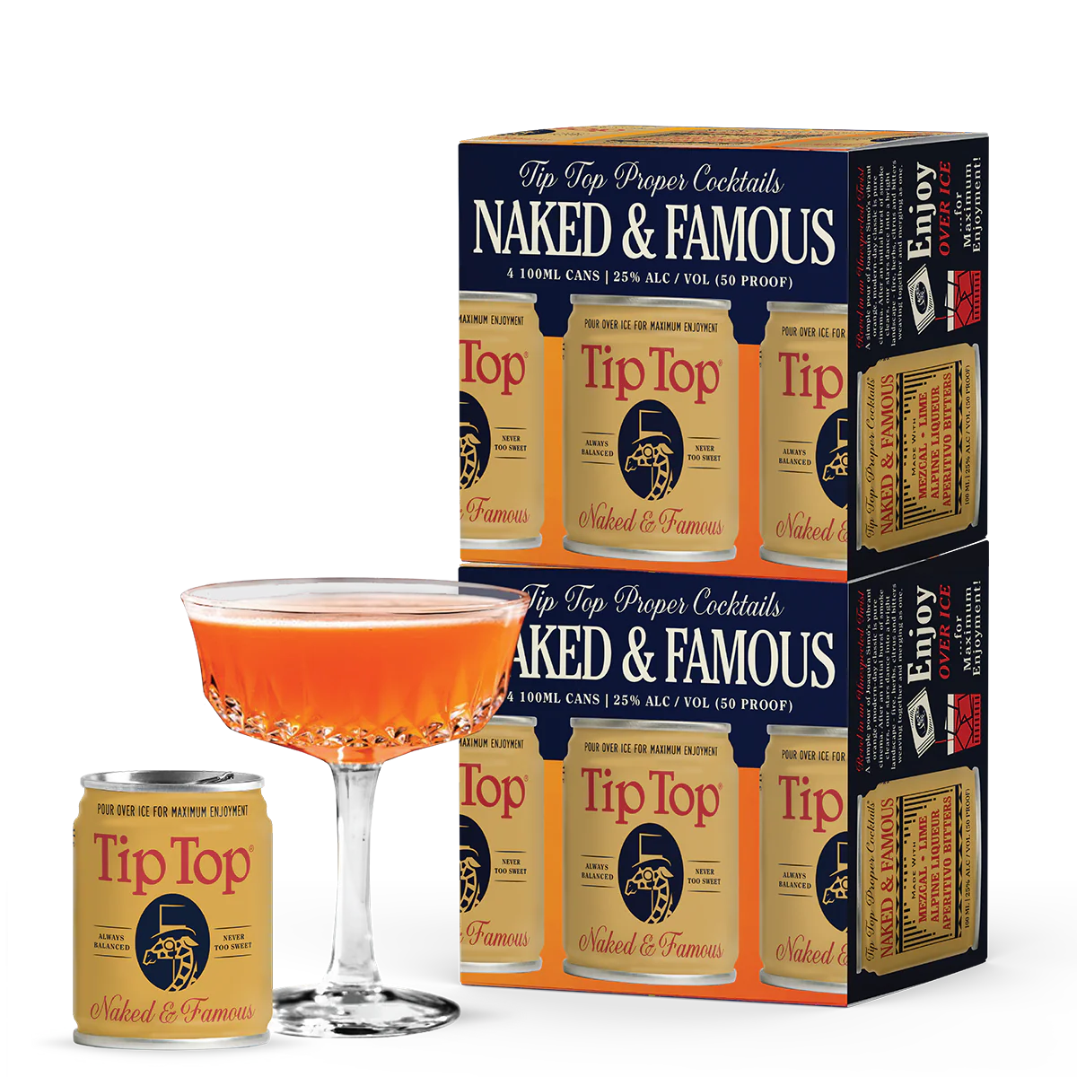 Tip Top Naked & Famous 4 Pack
