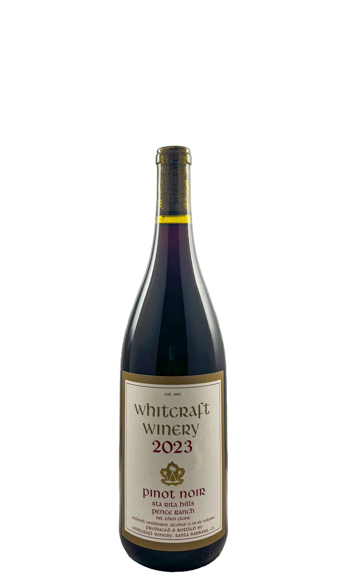 2022 Whitcraft Pinot Noir Pence Ranch Sta Rita Hills
