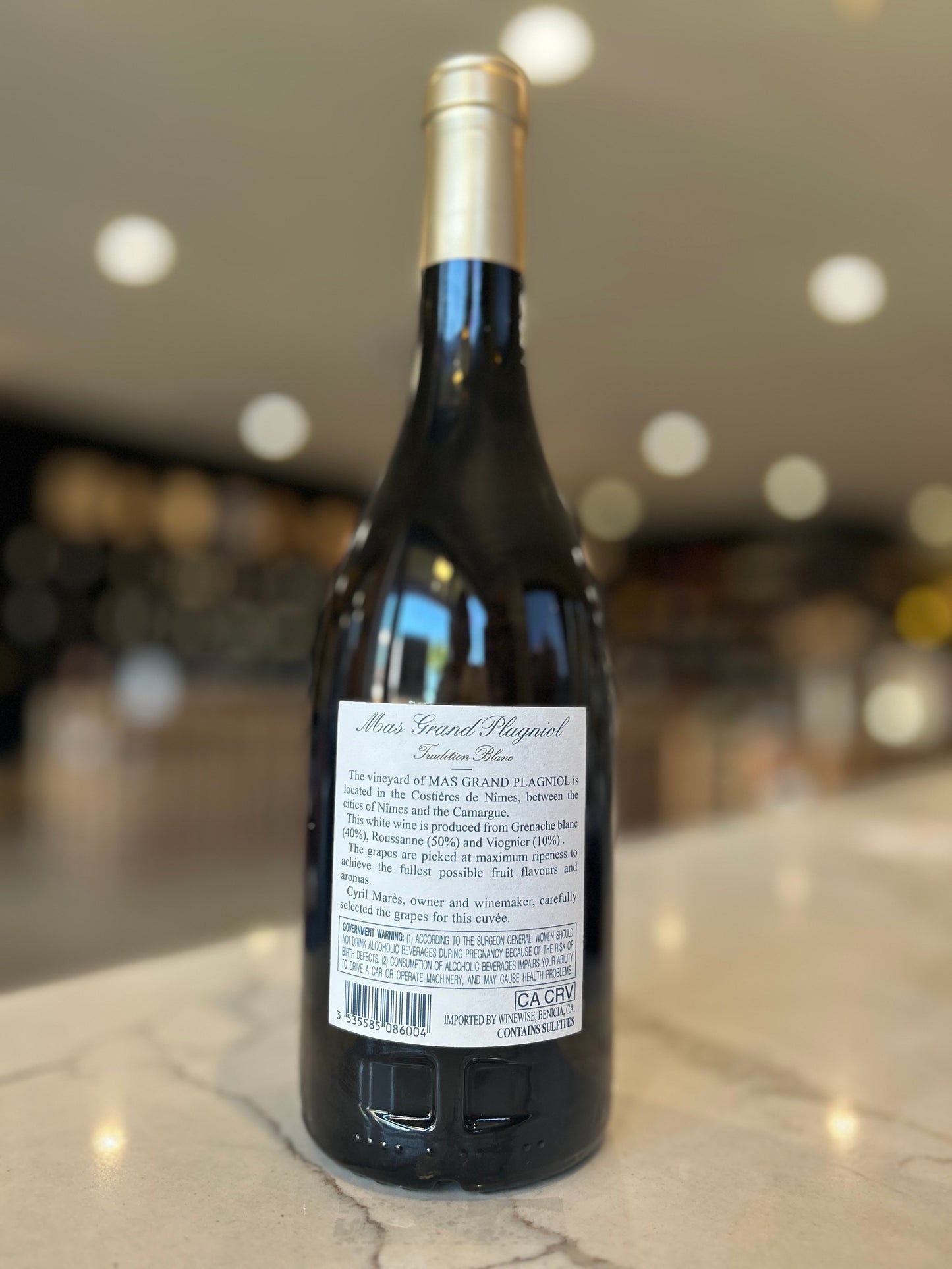 2024 Mas Grand Plagniol Blanc Tradition Costieres de Nimes