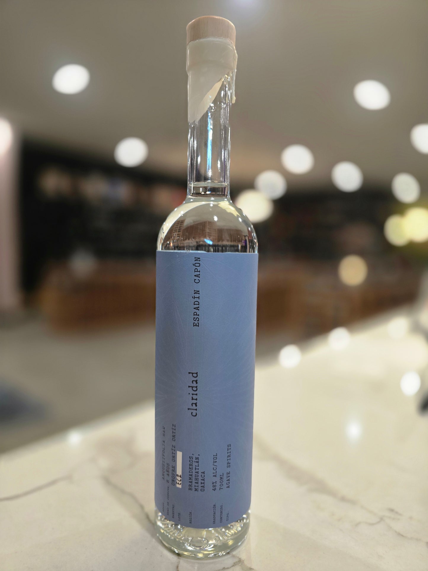 Claridad Mezcal Espadin Capon 700ML