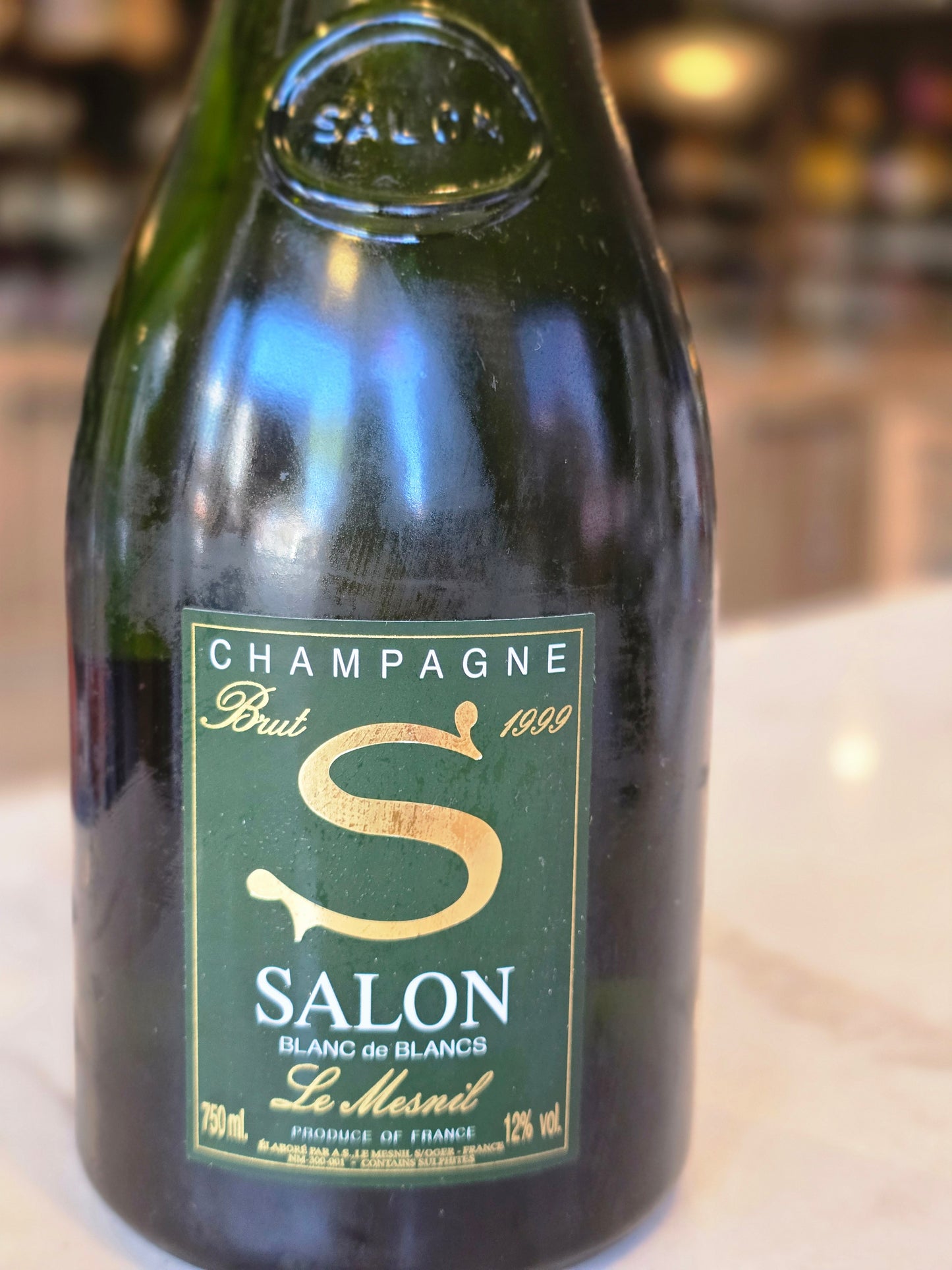 1999 Salon Cuvee 'S' Le Mesnil Blanc de Blancs Brut