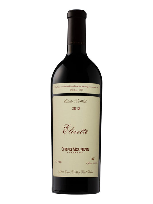 2018 Spring Mountain Vineyard Elivette