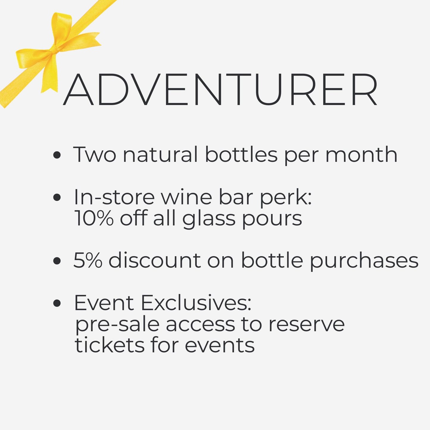 Members Only Gift Subscription