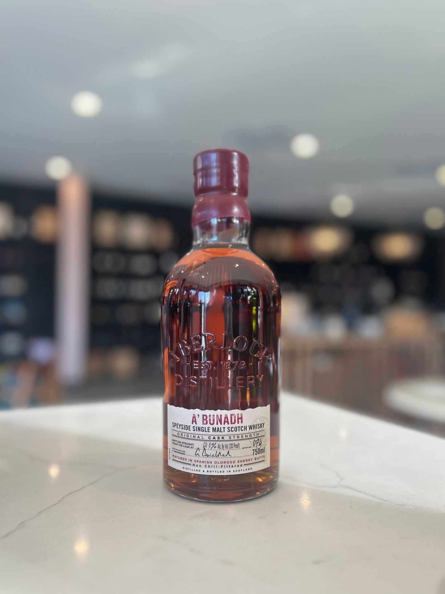 Aberlour A'Bunadh Speyside Single Malt Scotch Whisky