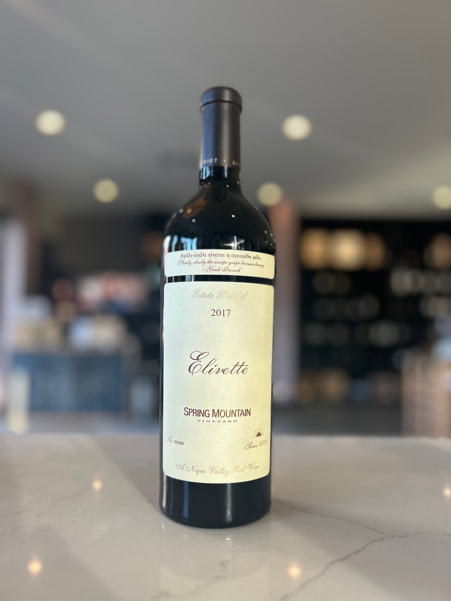 2017 Spring Mountain Vineyard Elivette