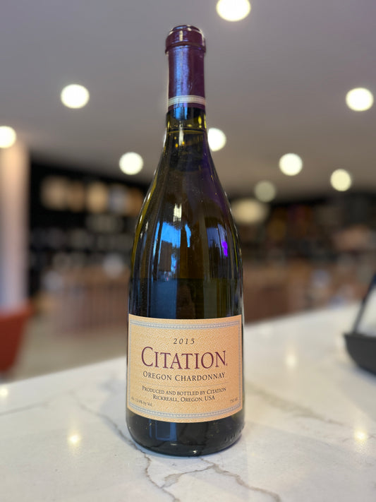 2015 Firesteed Cellars Citation W3 Chardonnay