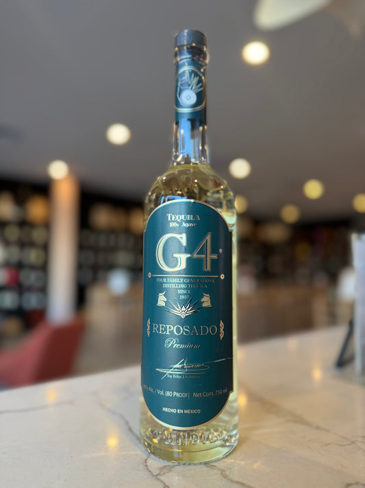 G4 Tequila Reposado, Jalisco, Mexico
