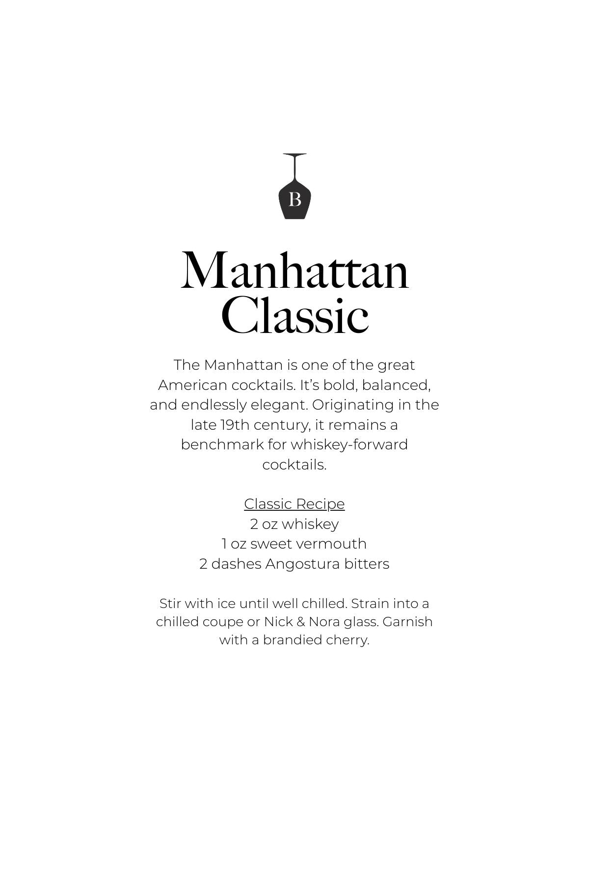 Manhattan Classic Gift Set