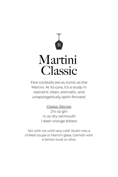 Martini Classic Gift Set
