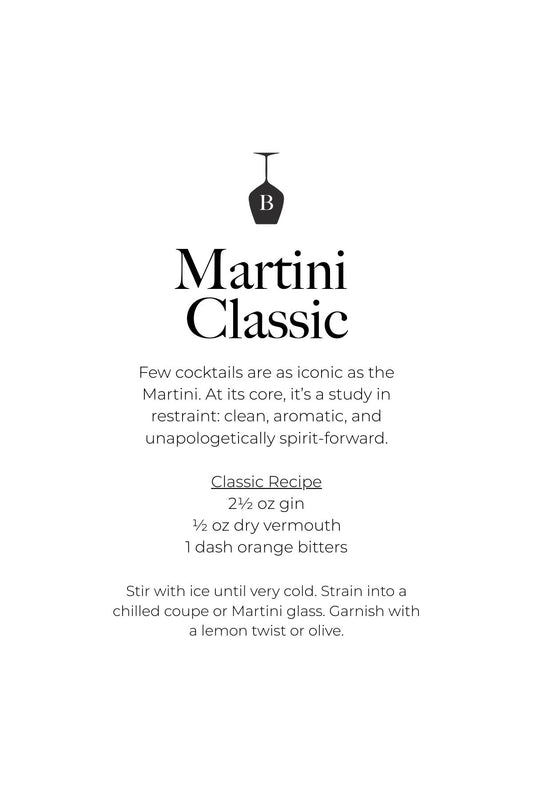 Martini Classic Gift Set