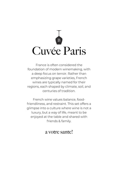 Cuvée Paris Gift Set