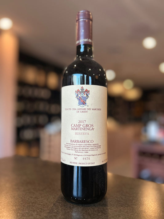2017 Marchesi di Gresy Camp Gros Martinenga Barbaresco Riserva