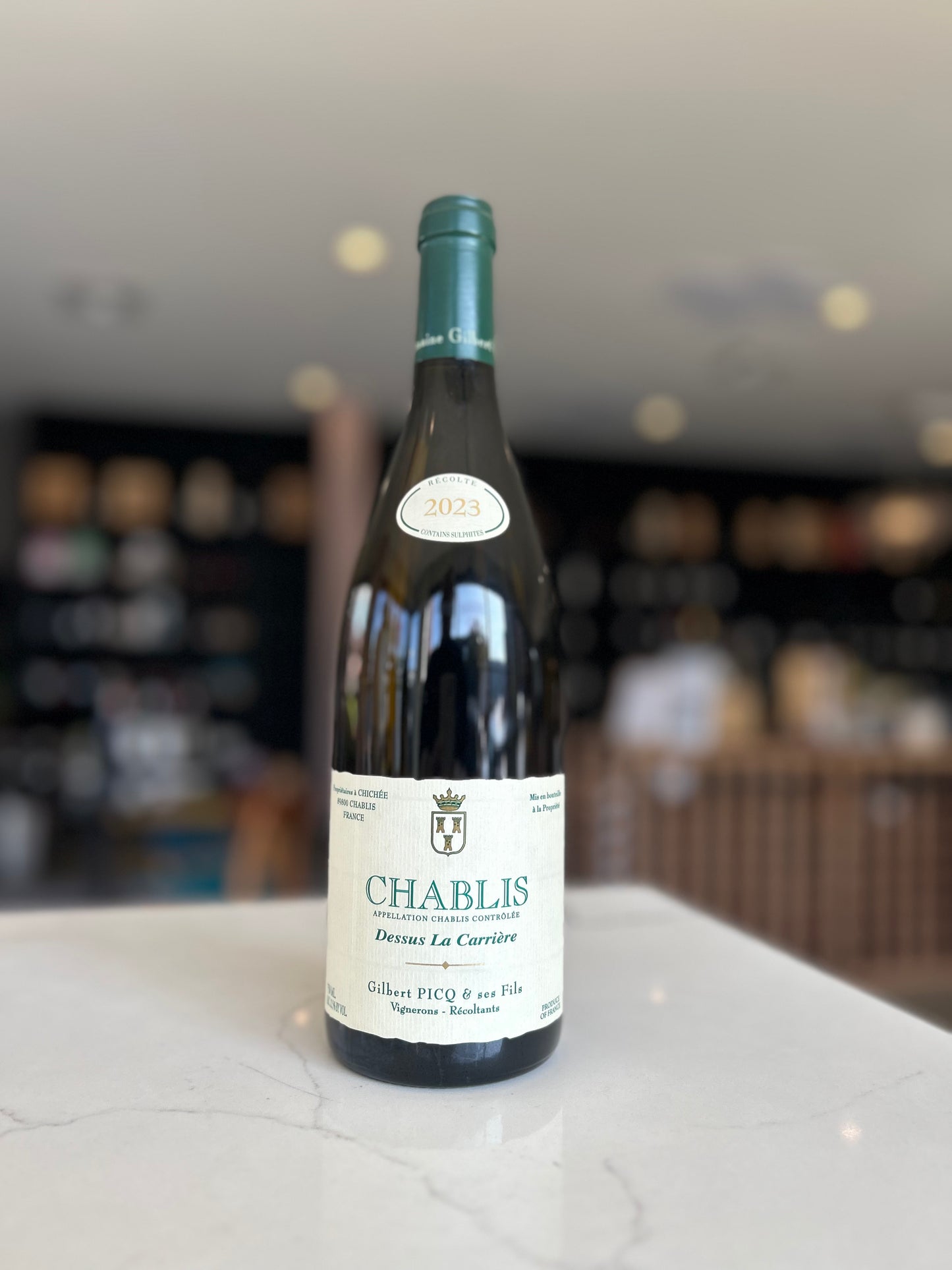 2023 Gilbert Picq et ses Fils Chablis Dessus La Carriere
