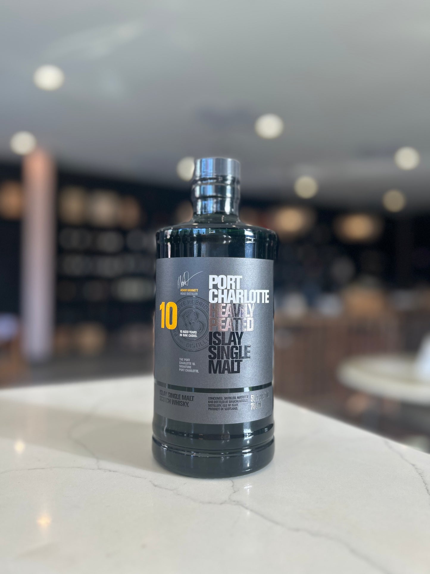 Bruichladdich Port Charlotte Heavily Peated 10 Year Old Single Malt Scotch Whisky