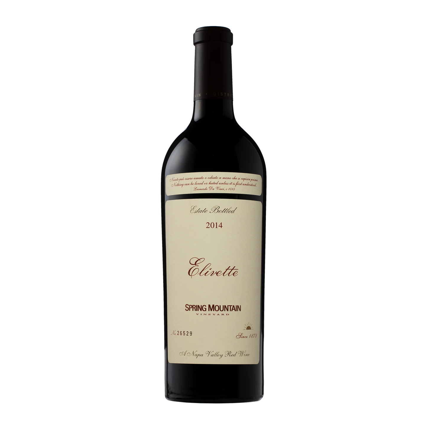 2014 Spring Mountain Vineyard Elivette