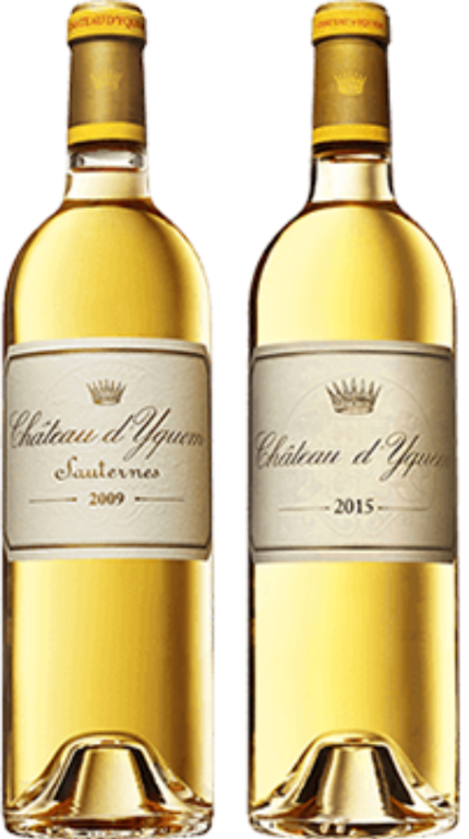 2009 & 2015 Chateau D'Yquem Sauternes Set 6x375ml OWC – Brentwood
