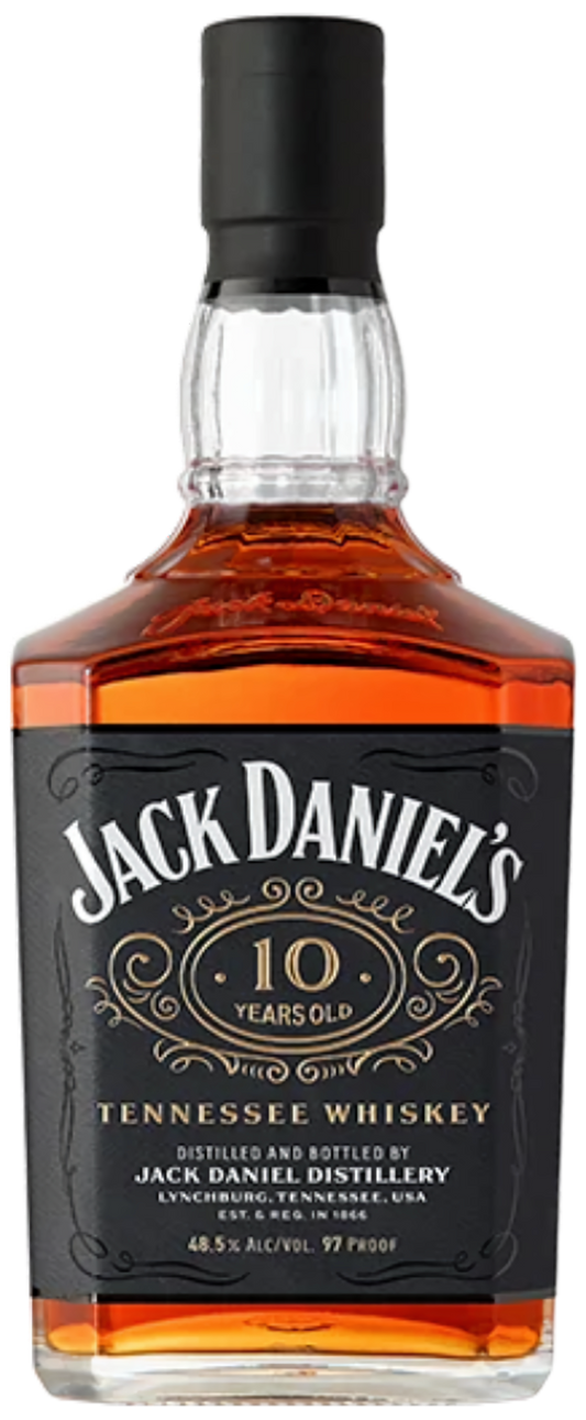 JD US 10 Year Old Tennessee Whiskey Transparent