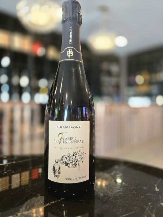 2021 Champagne Fabien Bergeronneau Dans Mas Pensees Brut Nature