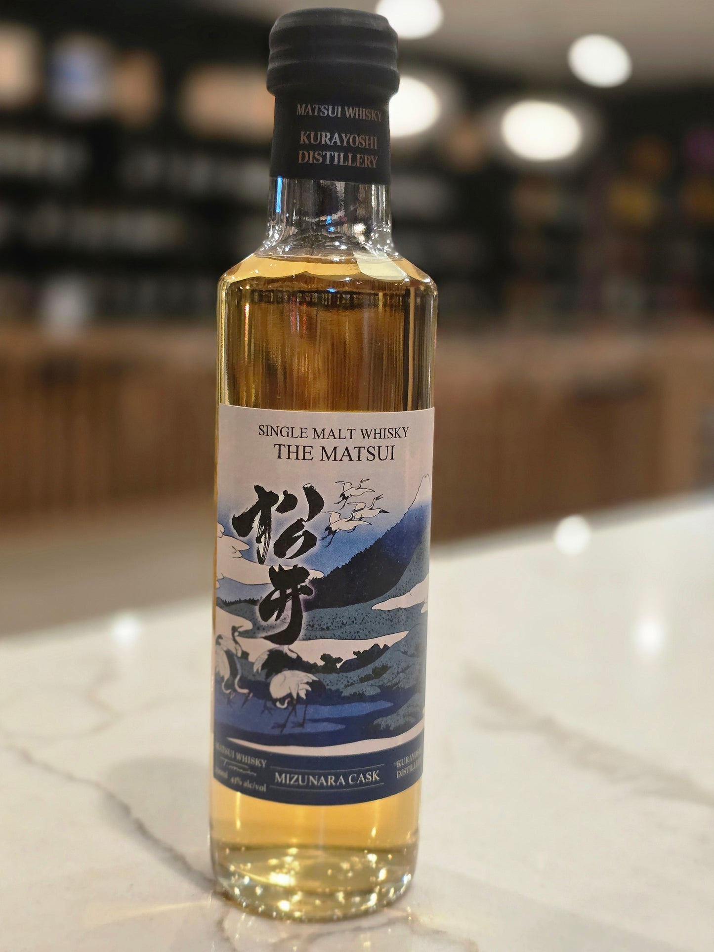 Matsui Single Malt Whisky -Mizunara Cask- 200ML