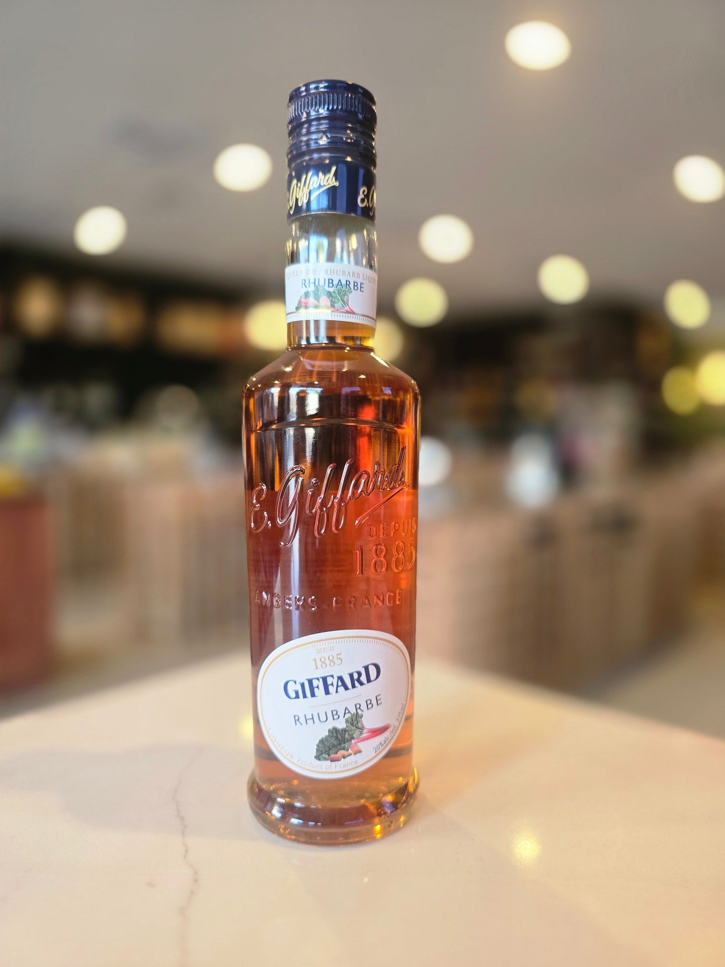Giffard Creme de Rhubarbe (Rhubarb Liqueur) 375ml